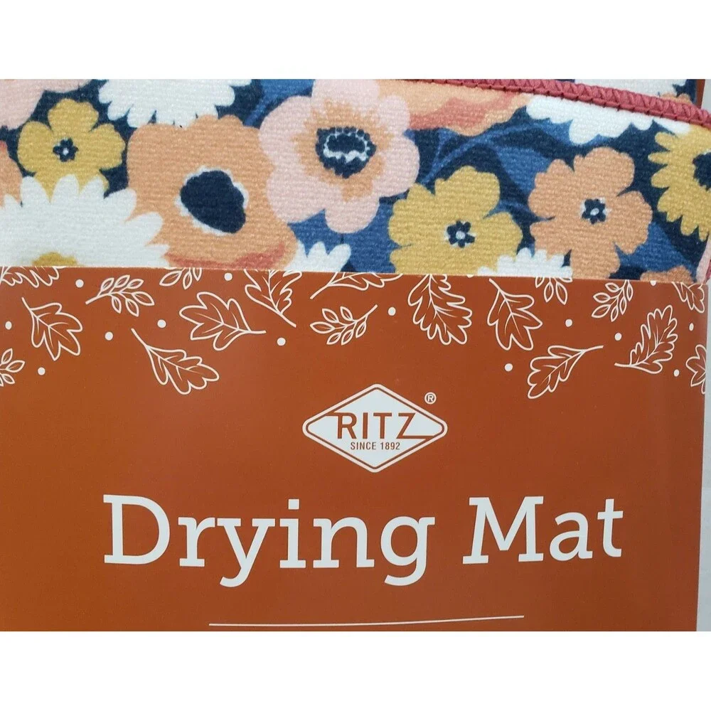 Printed Microfiber Drying Mat (14